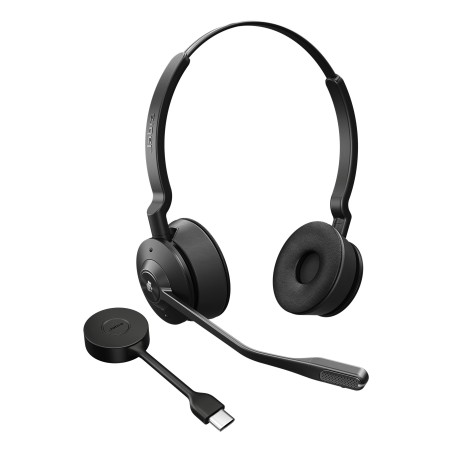 Jabra Engage 55 SE Stereo Wireless Headphones - Premium Sound & Comfort, Black